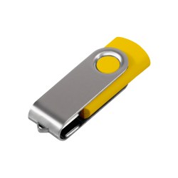 Флеш-память под логотип 8 Гб USB TWISTER 2.0, желтый
